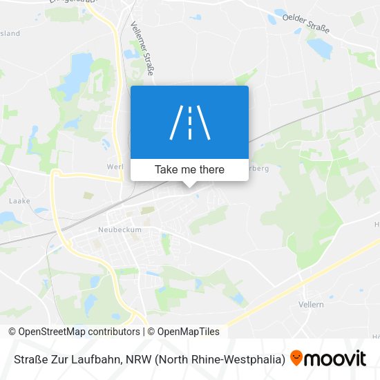 Straße Zur Laufbahn map