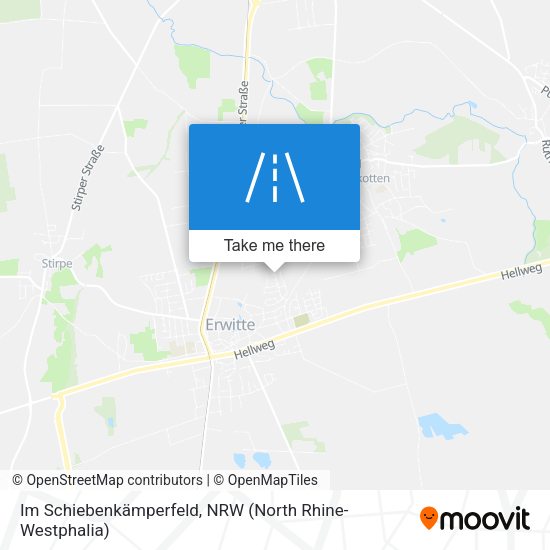 Im Schiebenkämperfeld map
