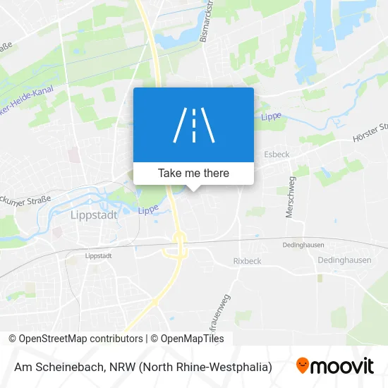 Am Scheinebach map