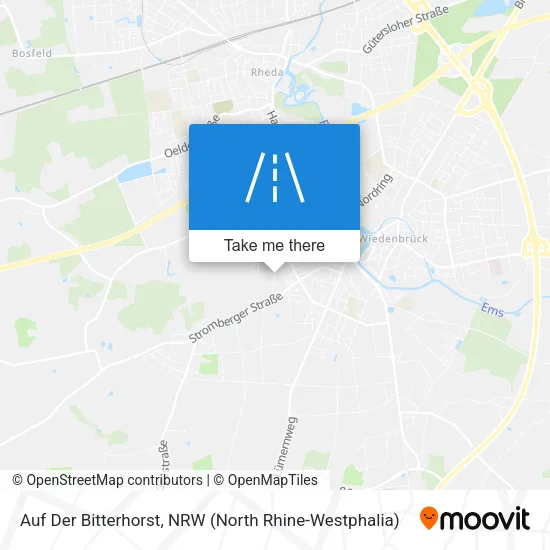 Карта Auf Der Bitterhorst