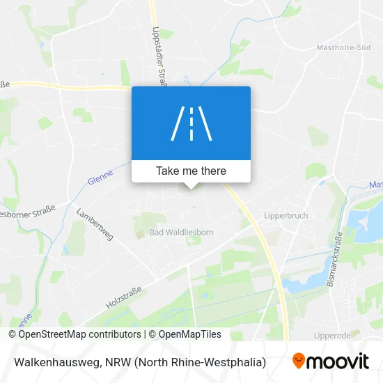Карта Walkenhausweg