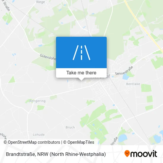 Brandtstraße map