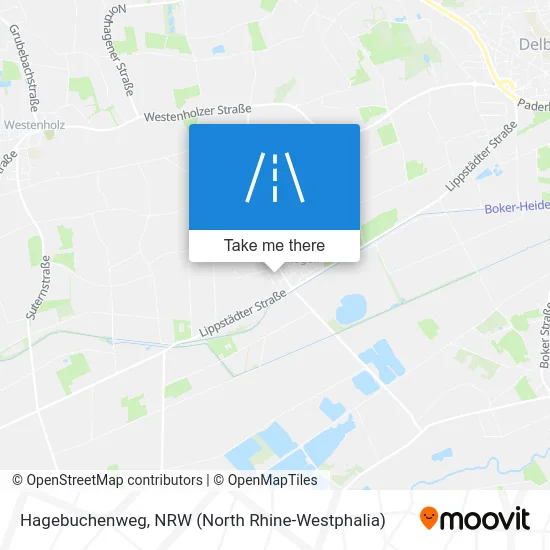 Карта Hagebuchenweg