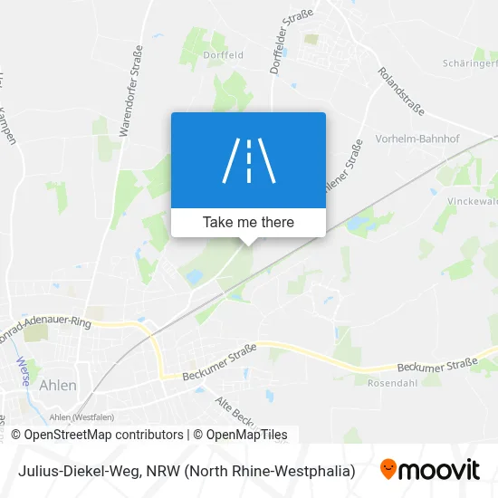 Julius-Diekel-Weg map