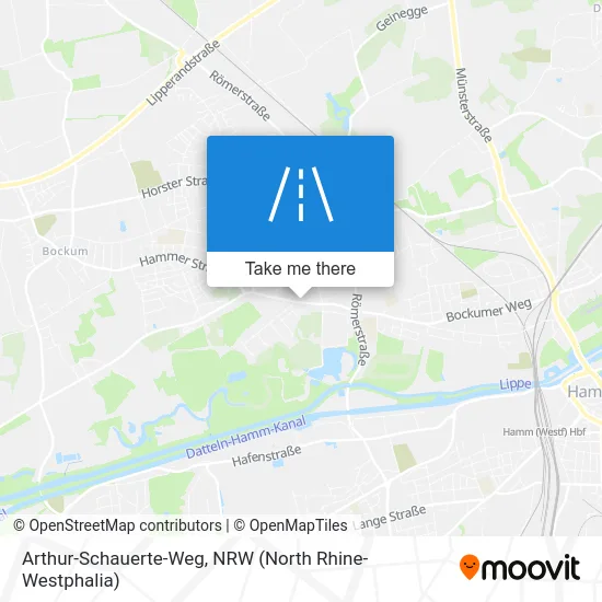 Arthur-Schauerte-Weg map