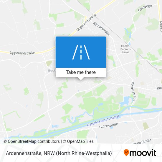 Ardennenstraße map