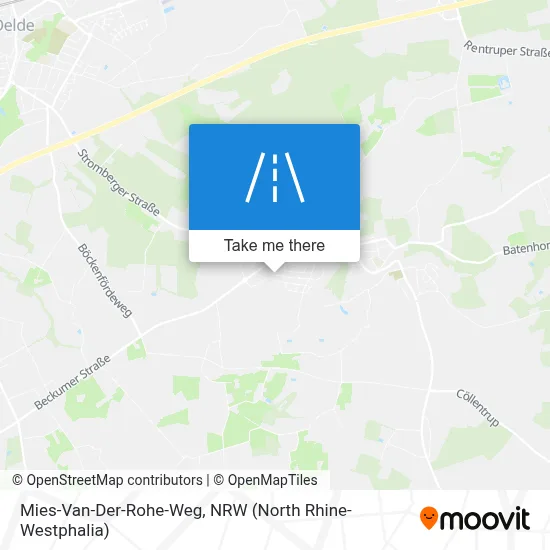 Mies-Van-Der-Rohe-Weg map