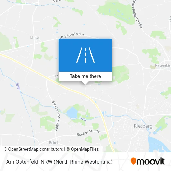 Am Ostenfeld map