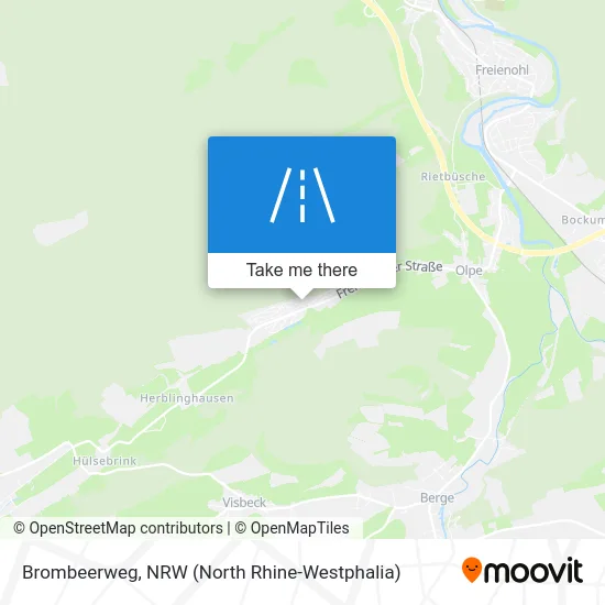 Brombeerweg map