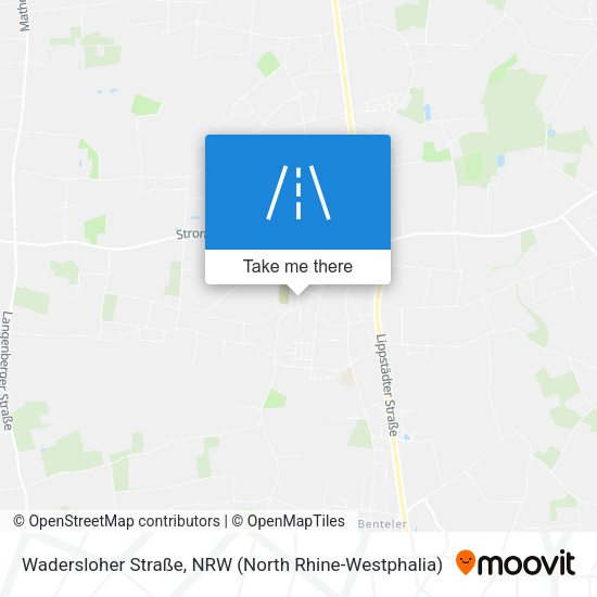 Wadersloher Straße map