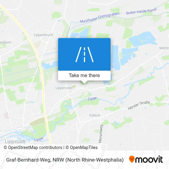 Graf-Bernhard-Weg map