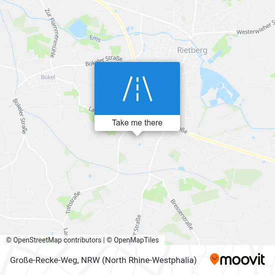 Große-Recke-Weg map