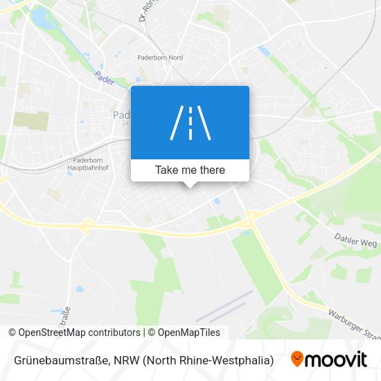Grünebaumstraße map