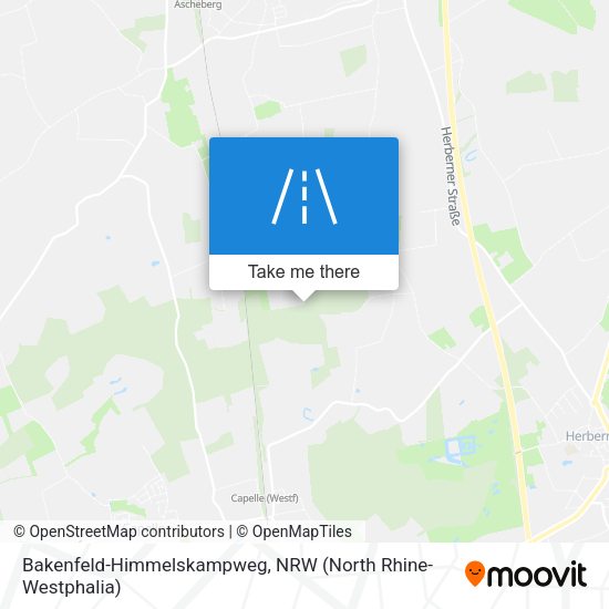 Bakenfeld-Himmelskampweg map