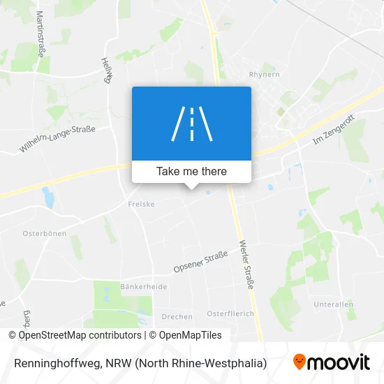 Renninghoffweg map
