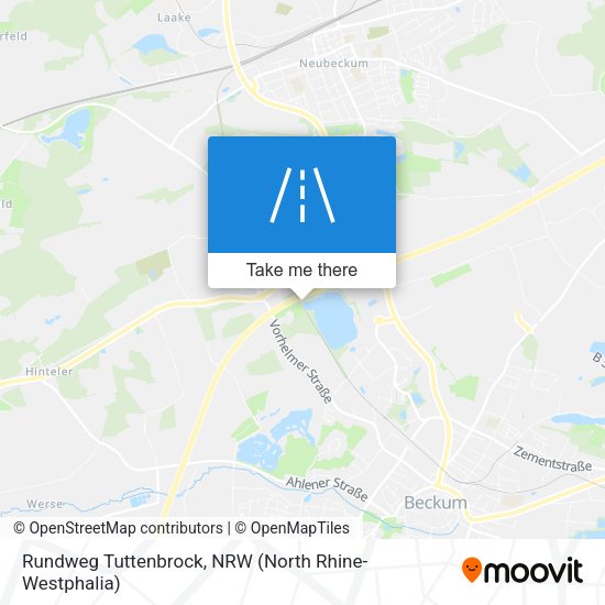 Rundweg Tuttenbrock map