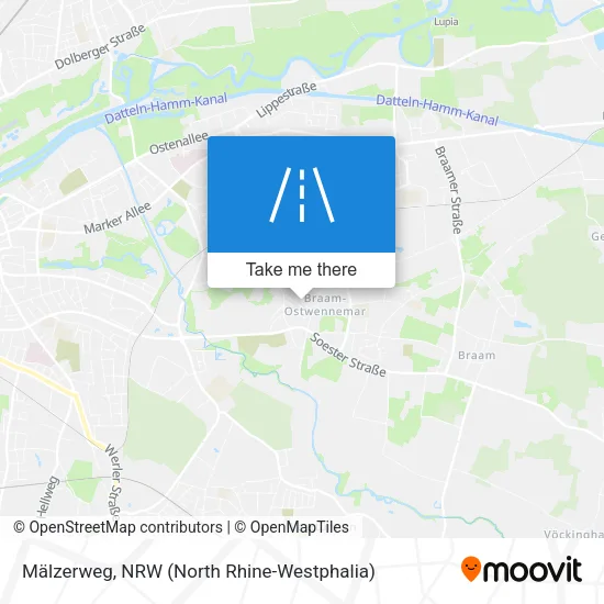 Карта Mälzerweg