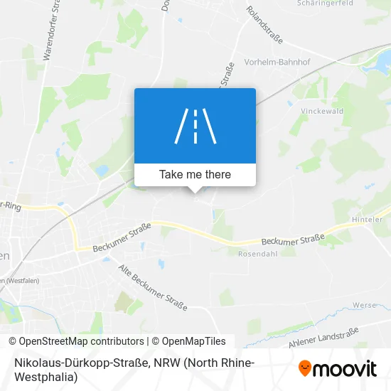 Карта Nikolaus-Dürkopp-Straße
