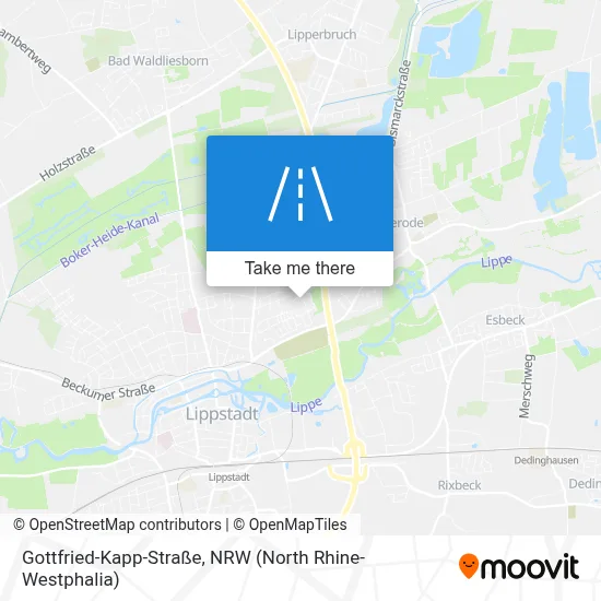 Gottfried-Kapp-Straße map