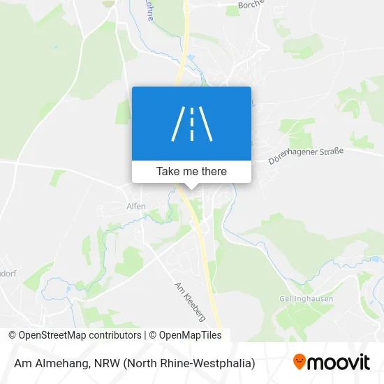 Am Almehang map