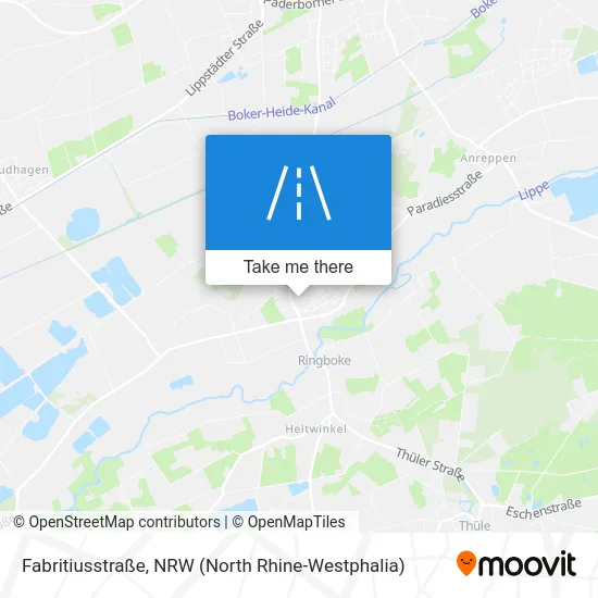 Fabritiusstraße map