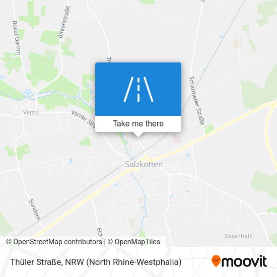 Thüler Straße map