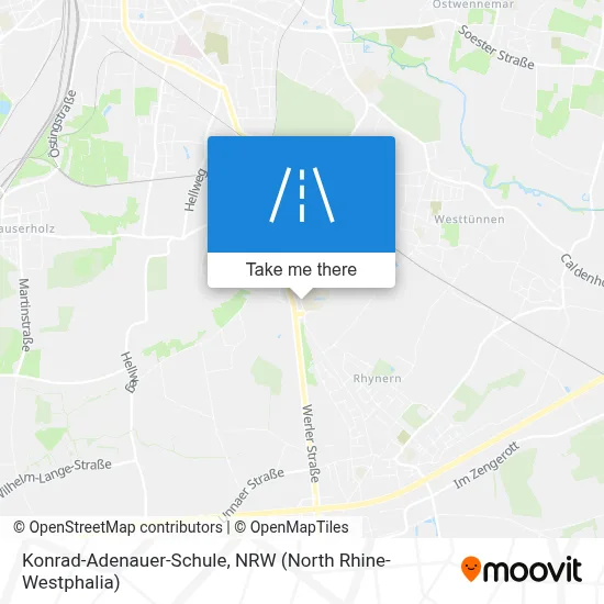 Konrad-Adenauer-Schule map