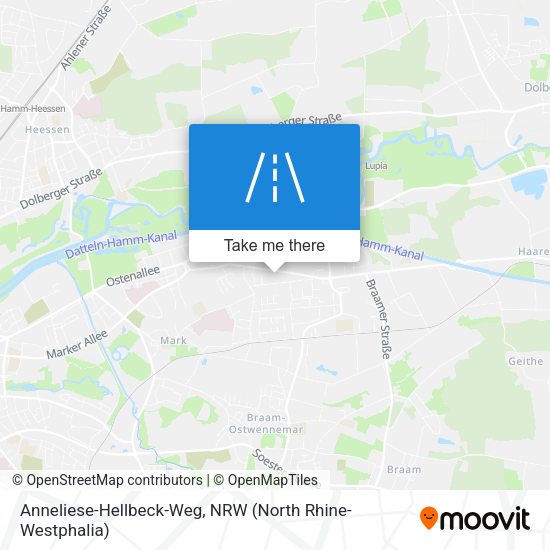 Anneliese-Hellbeck-Weg map