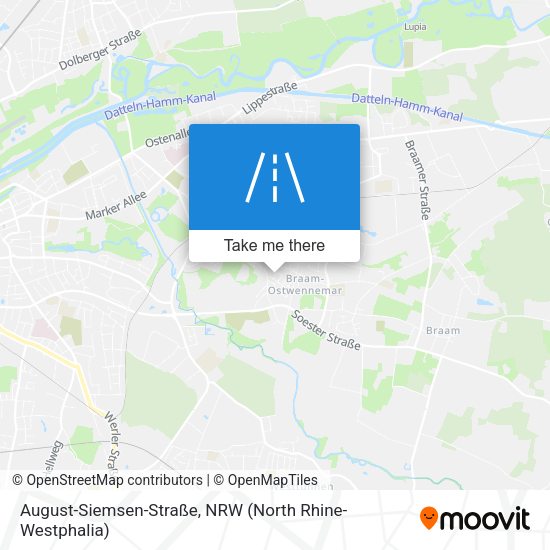 August-Siemsen-Straße map