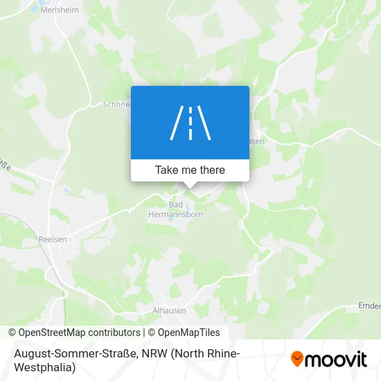 Карта August-Sommer-Straße