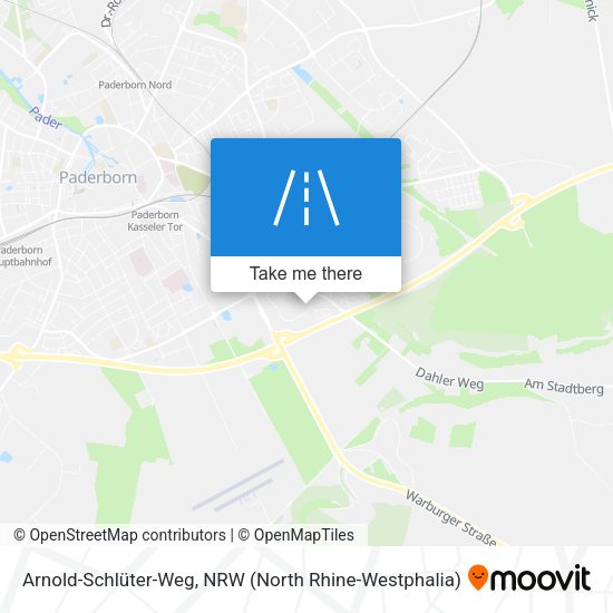 Arnold-Schlüter-Weg map