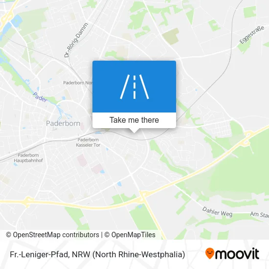 Карта Fr.-Leniger-Pfad