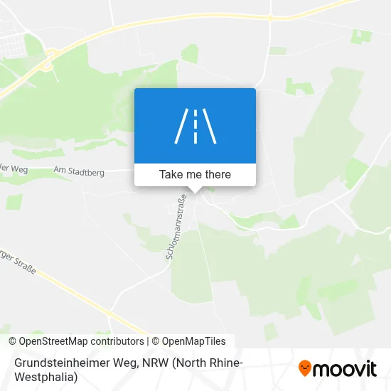 Grundsteinheimer Weg map