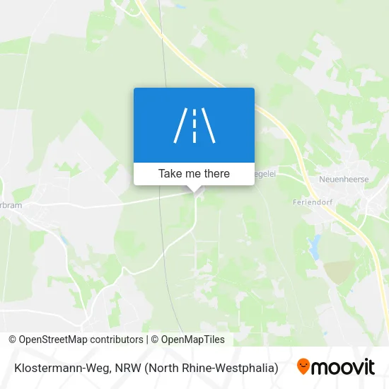 Карта Klostermann-Weg