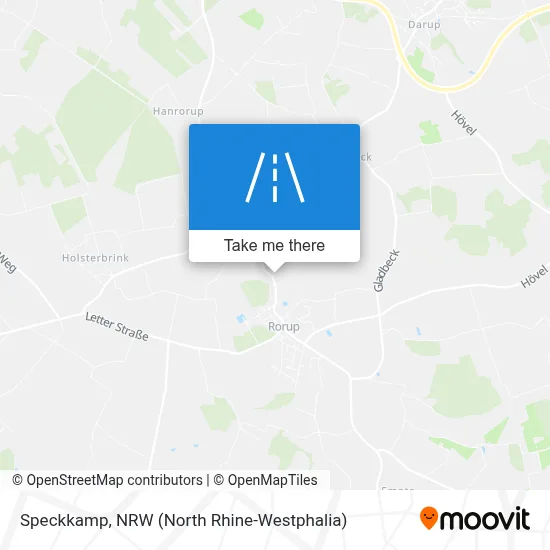 Speckkamp map