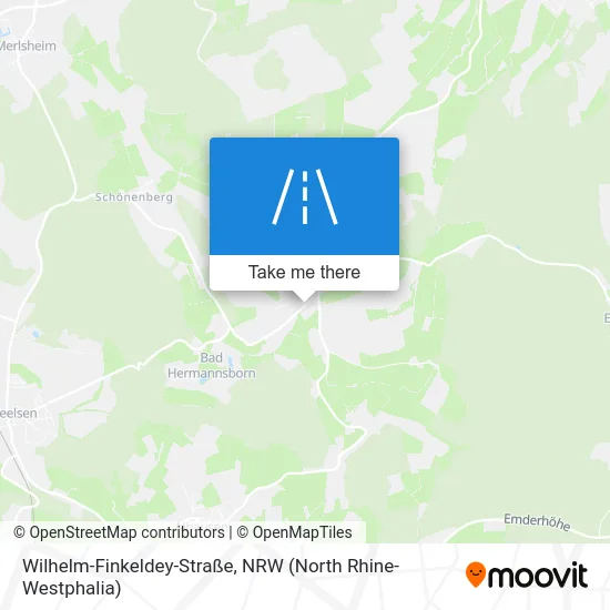 Карта Wilhelm-Finkeldey-Straße