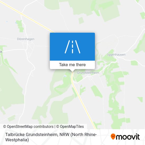 Talbrücke Grundsteinheim map