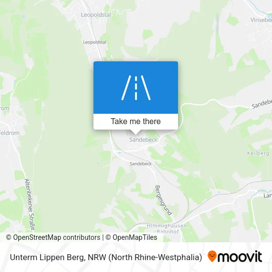 Карта Unterm Lippen Berg