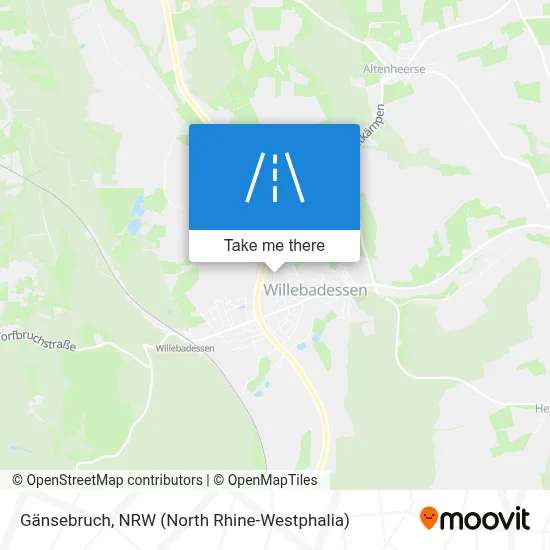Gänsebruch map
