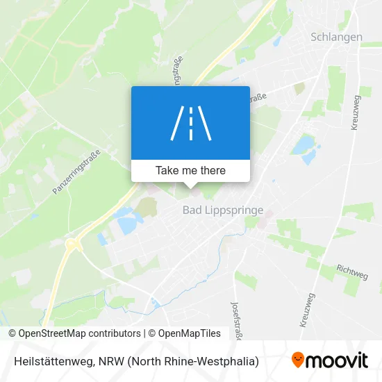 Карта Heilstättenweg