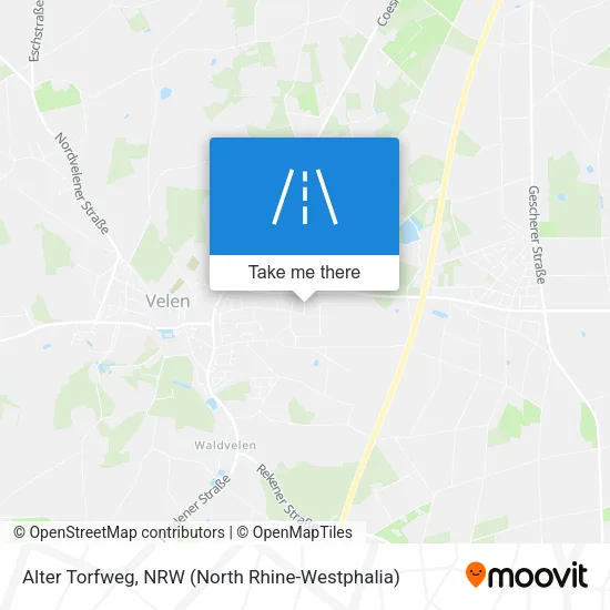 Карта Alter Torfweg
