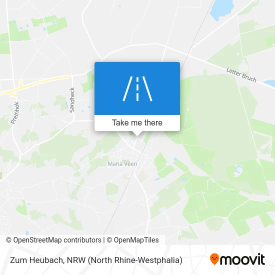 Карта Zum Heubach