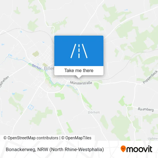 Карта Bonackerweg