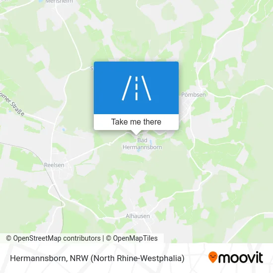 Карта Hermannsborn