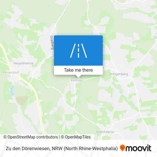 Карта Zu den Dörenwiesen