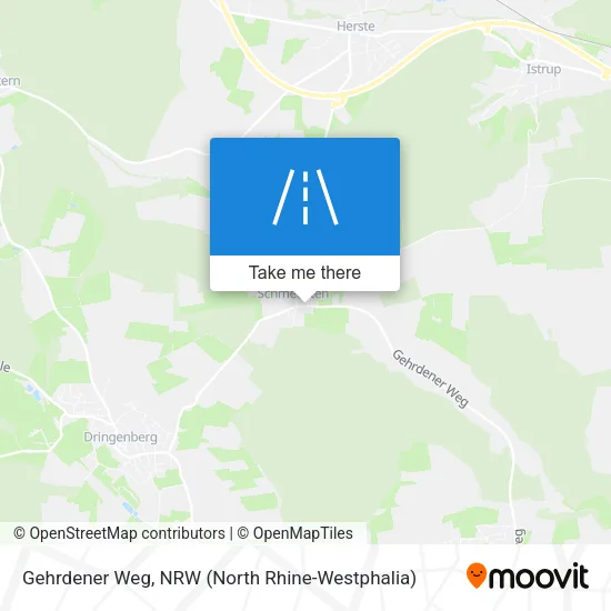 Gehrdener Weg map