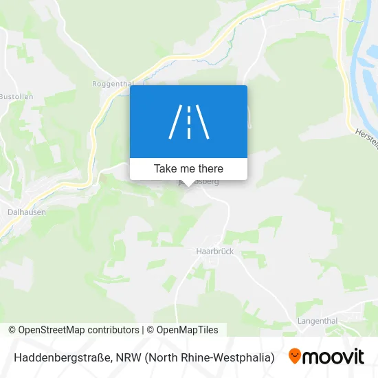 Haddenbergstraße map