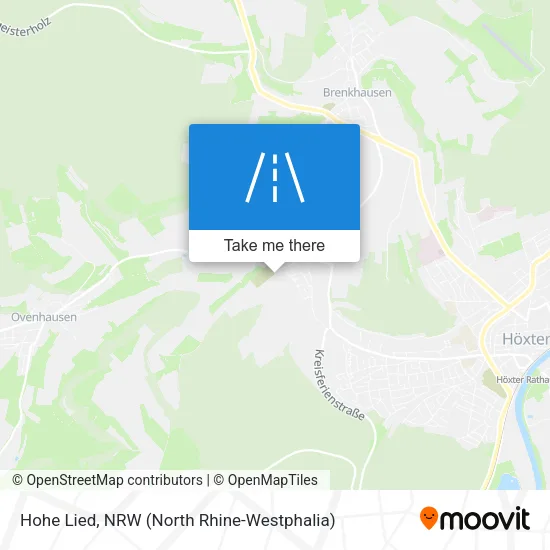 Карта Hohe Lied
