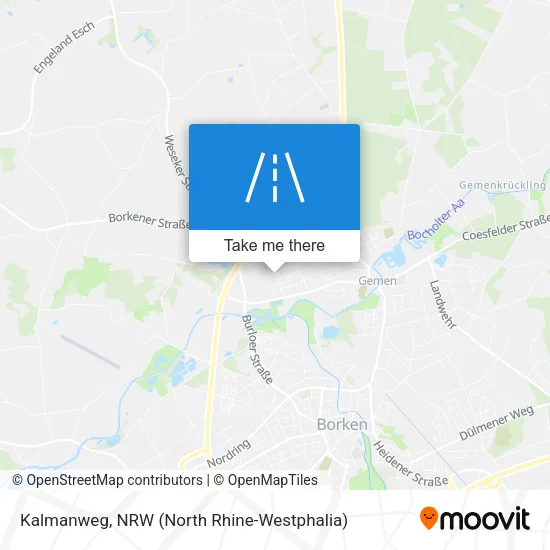 Карта Kalmanweg