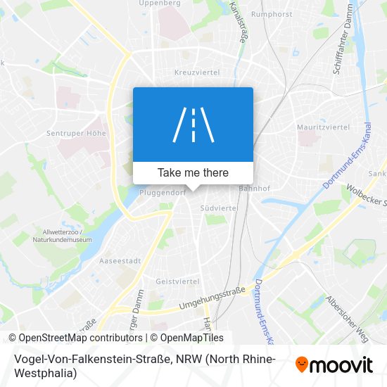 Vogel-Von-Falkenstein-Straße map